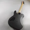 Chitarra elettrica Tailai, nera opaca Vendita spot di alta qualità della chitarra elettrica a 6 corde del maestro jazz con manico in acero nero opaco