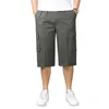 Short de course homme Cargo randonnée Stretch séchage rapide léger travail 6 poches pour Camping pantalon hommes avec poche téléphone