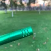 Vattenrör röker tillbehör engångs Shisha Vape Pen Tobaksrör Aluminium Röklegering Downstem Tratt Diffusor Metall för glasbägare bongs bong dab rigg