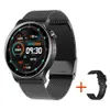 Ny Smart Watch Women Men Fitness Tracker Watches Blood Pressure Blood Oxygen Bluetooth Ring Smartwatch Man för Android iOS