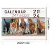 Calendrier 2024 pour petits chats, boules de buttholes, calendrier hilarant, mensuel à suspendre, pour chats, 11,4 x 8,26 pouces, cadeau pour adolescents, amis, collègues de travail 231118