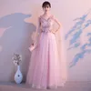 Party Dresses Little Evening Dresses Female 2023 Artistic Exam Temperament Long Style Immortal Singing Chorus Performance Costume Host