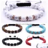 Perlé Or Rose Septum Huile Essentielle Bracelet Perles Réglables Lave Par Propagation Drop Livraison Bijoux Bracelets Dhvs7