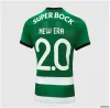 I Sporting CP 22 23 24 Lisboa Kids Kit Soccer Jerseys Lisbon Special Coates Mathieu Jovane Sarabia Vietto 2023 Sporting Clube de Football Shirt Men 3番目