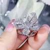 925 Silver Gold Fashion Retro örhängen Zircon Silver Plated Ladies and Girls 'Valentine's Day Wedding Jewelry Gift- Kiss