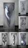 Streszczenie metalowa para 3D Płótno malowanie romantycznych plakatów i wydruków Nowoczesne zdjęcia sztuki ściennej do salonu Dekoracja domu5863671