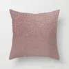 Oreiller rose géométrique taie d'oreiller canapé décoration de la maison feuilles plantes cas papillon Animal couverture Polyester taie d'oreiller