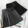 Spódnice Summer harajuku estetyka seksowna plisowana kobieta mini spódnica Koreańska linia wróżka bajek bajka damska 230419