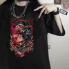 T-shirt femme Kaus Anime japonais dernière saison 4 attaque sur Titan Shingeki No Kyojin Eren Yeager Kartun Titans Manga 230418