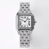 Masna damska zegarek Square Roman Luxury Mens Designer Watches Wysoka jakość 22 mm 39 mm Sapphire Wodoodporna para zegarków zegarek ze stali nierdzewnej Zegarek świąteczny z pudełkiem