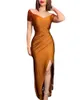 Party Dresses 2023 Women's Elegant Long Dresses Elegant V-neck Strap High Waist Solid Color Dresses