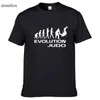 メンズTシャツsummer summer of judo tshirt面白い大人の男性コットンコットンconteck them the shirts tes tees 230419