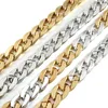 Ketten FLASHBUY Chunky Gold Silber Farbe Arylic Chain Link Choker Halsketten für Frauen Hip Hop einfache Halskette Bijoux Modeschmuck