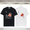 lowe Loewees loeewe Luxurys Men's T-shirts Summer Designer t Man with Print Short Sleeves Street Tees Trend 04M6 lowewe