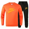 Mens Sweatshirt Set Sweatpants Tracksuit New Brand Print Joggers Suit for Men 2Pcs Male Trousers Streetwear Clothes
