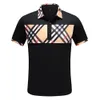 Designerski luksusowy polo podszewka męska męska letnia koszulka haftowana koszulka High Street Fashion koszulka M-3xl