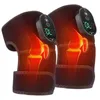 Masseurs de jambes 3 en 1, genouillère chauffante sans fil, attelle d'épaule, 6 niveaux de température, thérapie par compression, soutien du coude, revivre la douleur de l'arthrite 231118