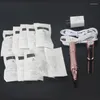 Tatueringsmaskin Guldfärg Permanent Makeup Kit Rotary Pen Liner Shader Microblading Eyebrow Eyeliner Lip med patronnål