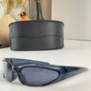 Frühjahrskollektion 23 NYC Show REVERSE XPANDER RECHTECKIGE SONNENBRILLE IN SCHWARZ 100 % UVA/UVB-Schutz Sonnenbrille 100 % Nylon Designer-Outdoor-Sportsonnenbrille BB0253S