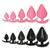 Analspielzeug 5-teiliges Plug-Set Silikonperlen Butt Anus Trainer Kit Prostata-Massagegerät Männer Intimer Erwachsener Sex Für Frauen Schwules Paar 230419