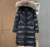 Moda gola de pele casaco feminino inverno para baixo parkas senhoras longo para baixo jaqueta com capuz casual quente pato branco para baixo jaquetas