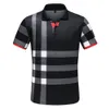 Designer Men's Luxury Polos Lining Men's Polo Men's Summer Shirt Borduurd T-shirt High Street Fashion Shirt Top T-shirt M-3XL