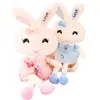 Rabbit plush toys wear skirt rabbit ragdoll dolls send children girls creative birthday gifts