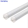 Tubo led integrato T8 completo di presa, illuminazione fluorescente, luce armadio, copertura trasparente e latte, 1ft 2ft 3ft 4ft 8ft, confezione da 10 per lotto, xmtb-1