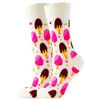 5 STÜCK Socken Strumpfwaren Herbst und Winter Neue lustige Frauen Socken Tiersocken Pflanzenfrucht Kawaii niedliche trendige Harajuku Socken Strümpfe Heißer Verkauf Z0419