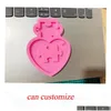 Baking Moulds Diy Sile Mold Heart Puzzle Keychain For Cake Decoration Resin Gumpaste Fondant Sugar Craft Molds Drop Delivery Home Ga Dhalc