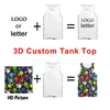 Herrtankstoppar ifpd eu storlek sommar bandana 3d tank top män hip hop paisley ärmlösa skjortor streetwear manlig grafisk punk fitness väst hajuku 230419