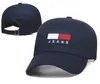 Designer chapéu tomm bonés de beisebol luxo jeans casquette para homens mulheres americanas chapéus rua equipada rua moda praia sol esportes bola boné marca tamanho ajustável a33