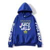 Sweats à capuche de créateur de jus masculin Jlack and White J Uicewrld Hoodie Dire sweat Juicewrld Trap Rap Rainbow Fault Harajuku 169