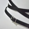 Cinture Imbracatura in pelle da donna sexy per cintura in vita Bondage corpo femminile alta giarrettiera nera Suspende