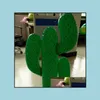 Décoration De Fête Gonflable Cactus Far West Mexicain Hawaïen Déguisement Plantes Tropicales Poule Cerf Plage Décor 95Cm Drop Del Dhurf