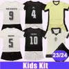 23 24 GABRIEL LUAN Kit enfants Maillots de football GIL FAGNER CANTILLO GUEDES JO R.AUGUSTO WILLIAN GIULIANO Accueil Blanc Away Noir 3ème 4ème Maillot de football pour enfant