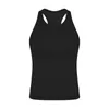 Ll Women Yoga Sport Bh Crop Top Bodycon Tank för Fitness Bras Girl High Elasticity Sport Tank Underwear Running Gym DT343