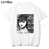 Men's T Shirts Horror Spiralizer Demonizer Funny T Shirt Men unisex Harajuku T Shirt Tomie Junji Ito Japan Anime Tshirt Graphic Top Tees Male 230419