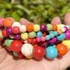 자연 석재 구슬 4 6 8 10mm 호랑이 눈 용암 아마존 청록색 agates jaspers beads jespers beads diy 팔찌 목걸이 패션 쥬얼리 비드