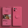 Xiaomi Redmi Note 11s 12 10T 11 Lite 11T Poco X3 X4 F3 M4 Pro 5G 전화 소프트 충격 마그네틱 링 홀더 보호 커버