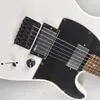 Tailai guitarra eléctrica blanca nueva guitarra eléctrica personalizada firma diapasón de palisandro pastilla cerrada libre de