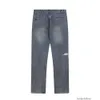 Designer Jeans Fashion Casual Denim Pants Represents Casual Denim Pants Men's Sports Casual Pants High Street Washed Old Loose Straight Leg Pants