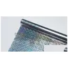 Party Decoration Wide Mirror Carpet Aisle Runner Shine Sier Colorf Thicken Surface Footcloth For Romantic Favors Decor Suppl Dhcv2