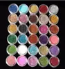 30 Stück gemischte Farben Pigment Glitzer Mineral Flitter Lidschatten Make-up Kosmetik Set Make Up Schimmer glänzender Lidschatten 20189359546