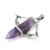 Naszyjniki wisiorek moda miłosna Kupidyna strzałka biżuteria naturalny kamień kryształ do robienia naszyjnika bransoletki