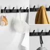 Hooks Helpful Robe Hook Wall-mounted Rustproof Clothes Storage Hanger Wall Rack Round Corners Coat Household Supplies