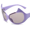 Hip-Hop-Sonnenbrille, Unisex, lustige Sonnenbrille, kleiner Dämon, Adumbral, Anti-UV-Brille, Maskerade, Partybrille, Brille