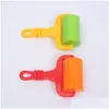 Other Festive Party Supplies Abs Plastic Roller Children Tool Diy Craft Plasticene Clay Kid Arts Toys Handle Slings Trolley Wheel Dhhjr