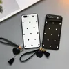 Love Heart Tassel Mandle Wrist Strap Strap String para telefones para iPhone 7 8 x 6 para Xiaomi Câmera USB Flash Drives Keychains