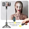 Q11 Bluetooth Wireless Selfie Stick Складная мини -штатив расширяется монопод с удаленным затвором для iPhone ios xiaomi Android Phone